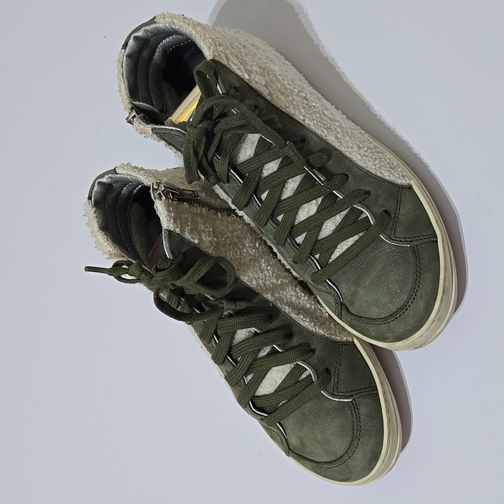 P448 Skate Wad Hi-Top Sherpa Sneakers